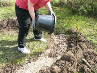Putting in the Gravel
